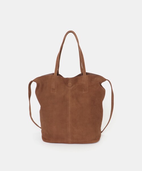 URBAN RESEARCH(アーバンリサーチ)の「Morphee 3WAY MEDIUM TOTE(トートバッグ・メンズ・SUEDE BR・ML)」の3枚目の写真