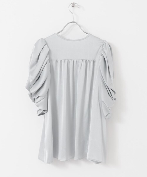 URBAN RESEARCH ROSSO（アーバンリサーチロッソ）の「Mewl　ボリュームパフスリーブブラウス（シャツ/ブラウス・レディース・WHITE/LGRAY・FREE）」の12枚目の写真