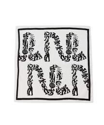 ADAM ET ROPE' | MUU STORE LOGO PRINT BANDANA(ハンカチ/ハンドタオル)