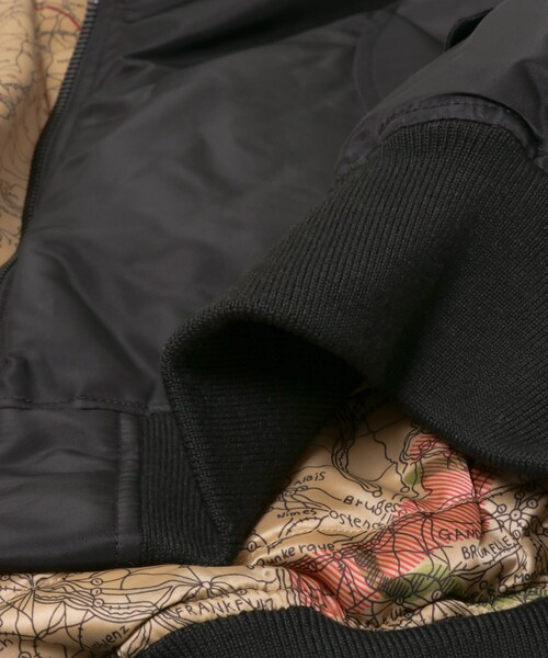 URBAN RESEARCH（アーバンリサーチ）の「CITY COUNTRY CITY　CCC×AVIREX EMB LOGO MA-1（MA-1・メンズ・BLACK・L/XL）」の12枚目の写真