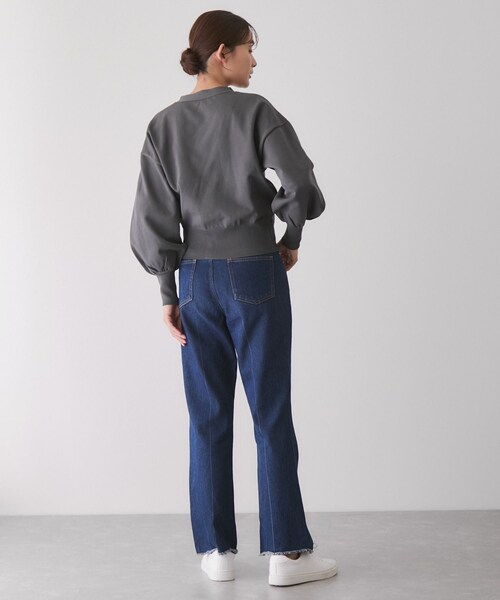 Jayro（ジャイロ）の「Vネックカーディガン（カーディガン/ボレロ・レディース・ブラック/チャコール/グレー/オフホワイト/ダークブラウン・M）」の19枚目の写真