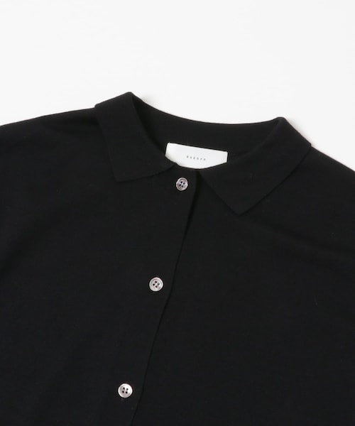 ウールポロニットカーディガン RAMIE WOOL | ポロニットカーディガン