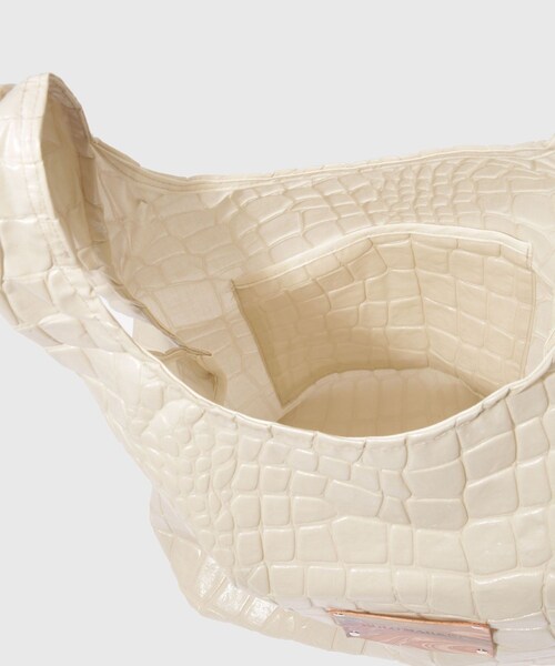 ADAM ET ROPE'(アダムエロペ)の「【HOLO MARKET/ホロマーケット】UMASETEYO Tote Bag(トートバッグ・メンズ・キナリ/ネイビー/オレンジ・F)」の13枚目の写真