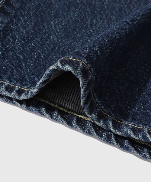ADAM ET ROPE'(アダムエロペ)の「【blurhmsROOTSTOCK/ブラームスルーツストック】13.5oz Denim Pants Classic USED(デニムパンツ・メンズ・ブルー系・2/3/4)」の14枚目の写真