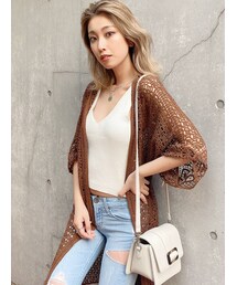 GYDA | クロシェニット カーディガン(カーディガン/ボレロ)