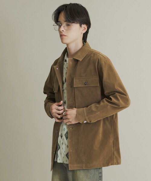 SENSE OF PLACE by URBAN RESEARCH(センスオブプレイスバイアーバンリサーチ)の「F/Sジャケット(テーラードジャケット・メンズ・D.BROWN/BEIGE・M/L)」の17枚目の写真