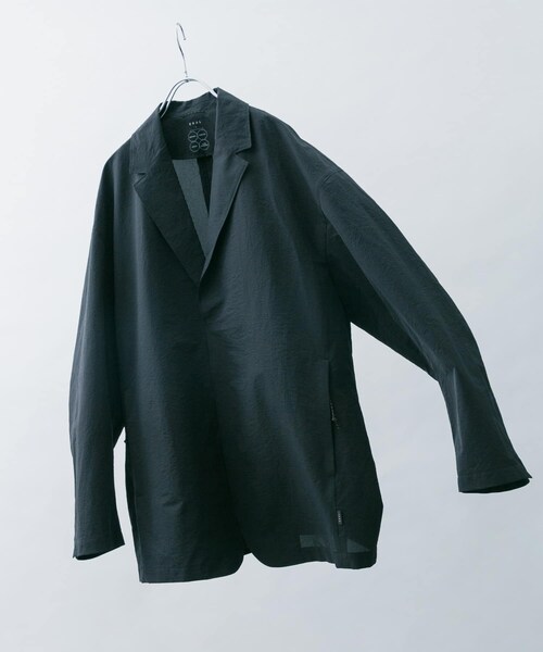 EKAL(エカル)の「『吸水速乾/通気性/軽量』DOT AIR JACKET(テーラードジャケット・メンズ・ネイビー/ブラウン/ブラック・M/L)」の5枚目の写真