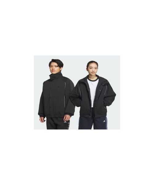 adidas(アディダス)の「BYD3S ルーズフィット パデッドジャケット(ジェンダーニュートラル)(ジャケット/アウター・メンズ・ブラック/ブラウン・J/S/J/M/J/L/J/XL/J/2XL/J/3XL/J/XS/J/4XL/J/5XL)」の8枚目の写真