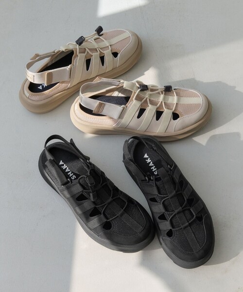 VIS（ビス）の「【SHAKA】TREK CAMPER GES（サンダル・レディース・ブラック/キナリ系・23.0/24.0）」の6枚目の写真