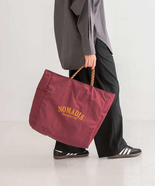 URBAN RESEARCH(アーバンリサーチ)の「NOMADIS SAC2(トートバッグ・レディース・WINE・-)」の3枚目の写真