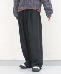 EKAL | ウールツィードパンツ(その他パンツ)