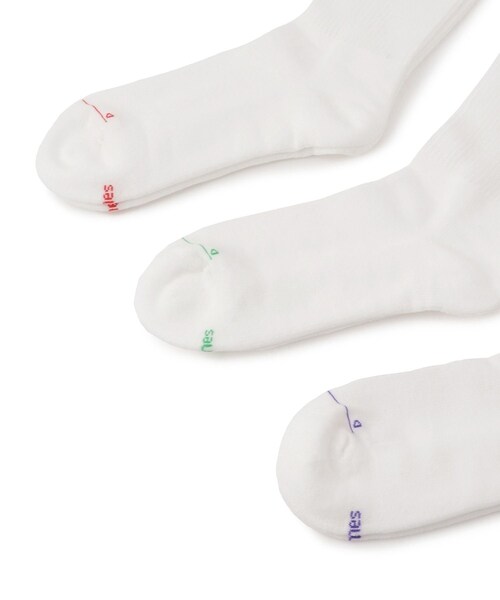 ROPE' PICNIC(ロペピクニック)の「【一部店舗限定】【Hanes x DODO JEAN】フルレングスソックス3P(ソックス/靴下・レディース・ブラック/チャコール/ホワイト・S)」の13枚目の写真