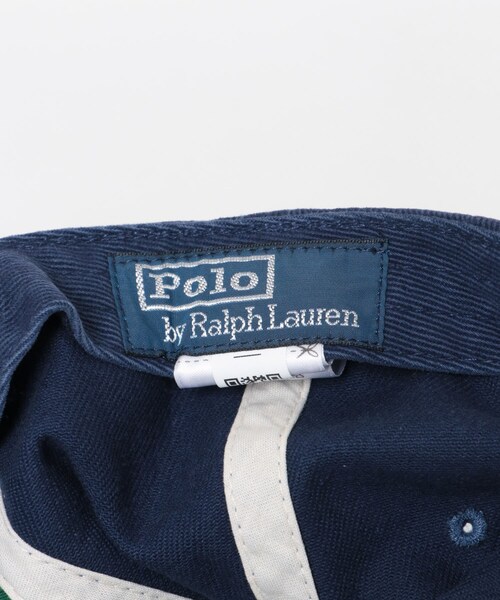 URBAN RESEARCH Sonny Label（アーバンリサーチサニーレーベル）の「POLO RALPH LAUREN　ラルフローレン WOVEN-CAP（キャップ・メンズ・NAVY/RED・One）」の7枚目の写真