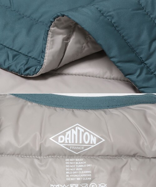 URBAN RESEARCH DOORS（アーバンリサーチドアーズ）の「DANTON　INNERDOWNJACKET（その他アウター・レディース・OYSTERWH/BLACK/BLUEGREEN・S）」の13枚目の写真