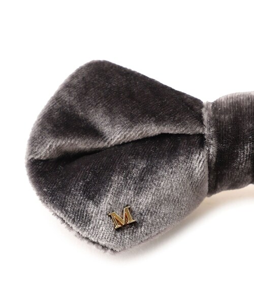 ADAM ET ROPE'(アダムエロペ)の「【J'aDoRe・店舗限定】【MALUS /マリュス】Bowtie barette / velvet(バレッタ/ヘアクリップ・レディース・ブラック/チャコール/グリーン/ワイン・F)」の15枚目の写真