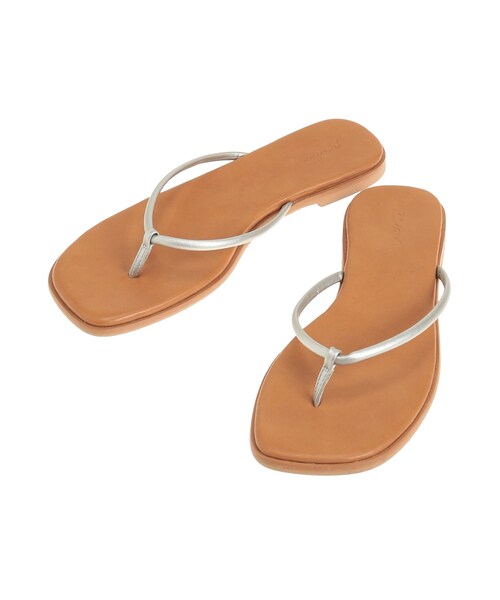 Ungrid（アングリッド）の「フラットサンダル（サンダル・レディース・ブラック/シルバー・S/M/L）」の8枚目の写真