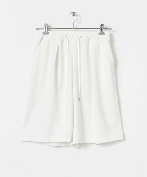 THE GOODLAND MARKET(ザグッドランドマーケット)の「『別注』MIDIUMISOLID×TGM Short easy pants(その他パンツ・レディース・Black/Off White/Top gray・one)」の12枚目の写真