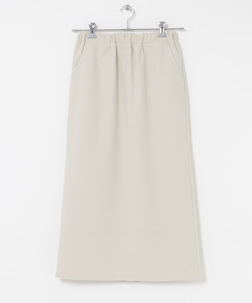 EKAL（エカル）の「ウォームドジャージスカート（スカート・レディース・アイボリー/ブラック/ブラウン・one）」の14枚目の写真