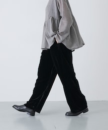 かぐれ | レーヨンシルクベルベットパンツ(その他パンツ)