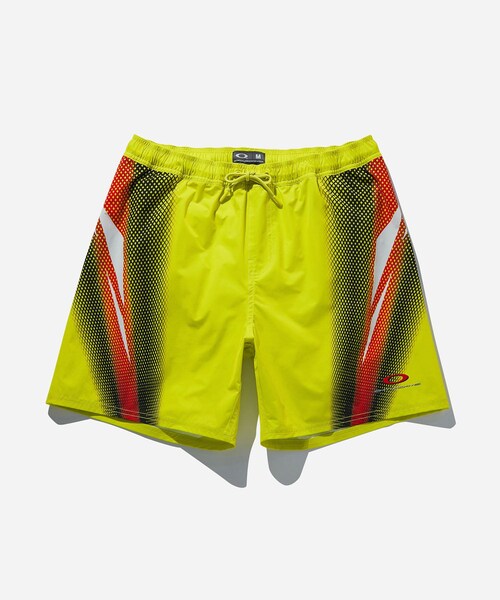 Saturdays NYC（サタデーズ ニューヨークシティ ）の「Oakley X Saturdays Timothy Swim Short（水着・メンズ・ブラック/グリーン・L/M/S）」の4枚目の写真