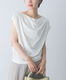 URBAN RESEARCH ROSSO | トリアセ混ドレープネックカットソー(Tシャツ/カットソー)