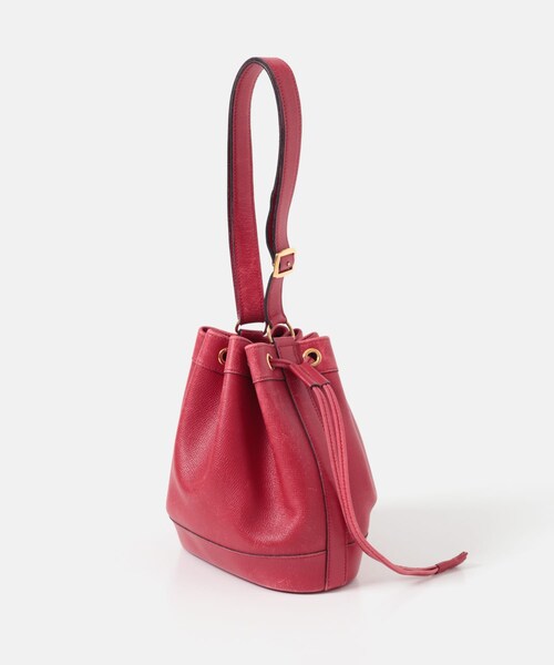 URBAN RESEARCH ROSSO（アーバンリサーチロッソ）の「VINTAGE　エルメス80sフランス製マーケットPM巾着（ショルダーバッグ・レディース・レッド・-）」の4枚目の写真
