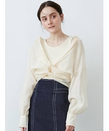 LAGUNAMOON | シアーブラウスタンクトップインナーSET(シャツ/ブラウス)