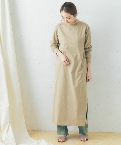 URBAN RESEARCH ROSSO（アーバンリサーチロッソ）の「GICIPI　AMETISTA（ワンピース・レディース・DESERTO/GIRASOLE・-）」の10枚目の写真