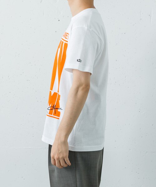 URBAN RESEARCH(アーバンリサーチ)の「URBAN RESEARCH×MARTY SUPREME×A24 MARTY SUPREME LOGO T-SHIRTS(Tシャツ/カットソー・メンズ・WHITE/BLACK・M/L/XL)」の6枚目の写真