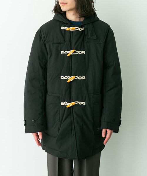 URBAN RESEARCH Sonny Label（アーバンリサーチサニーレーベル）の「ARMY TWILL　Cotton Nylon Duffel Coat（その他アウター・メンズ・NAVY/BLACK・M/L）」の9枚目の写真