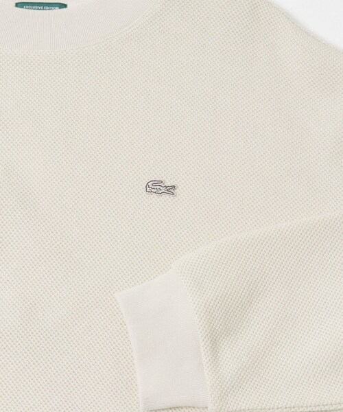 URBAN RESEARCH DOORS(アーバンリサーチドアーズ)の「『別注』LACOSTE×DOORS thick pique mock long-sleeve(Tシャツ/カットソー・メンズ・HAMMAM/ABINE/OPIUM・3/4/5)」の13枚目の写真