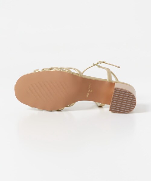 URBAN RESEARCH Sonny Label（アーバンリサーチサニーレーベル）の「メタリックアンクルストラップサンダル（サンダル・レディース・ゴールド/シルバー/ブラック・S/M/L）」の16枚目の写真