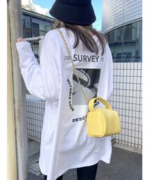 EMODA | バックアートバルキートップ(Tシャツ/カットソー)