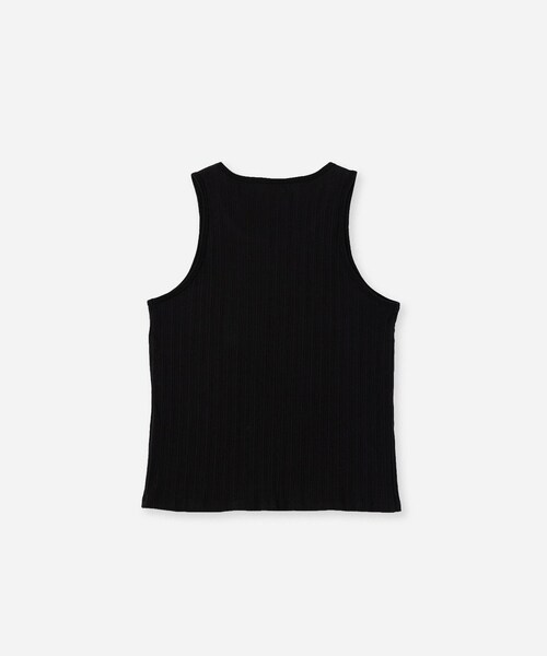 Saturdays NYC(サタデーズ ニューヨークシティ )の「Venice Rib Tank(タンクトップ・レディース・ブラック/チャコール/キナリ・L/M/S/XL)」の14枚目の写真
