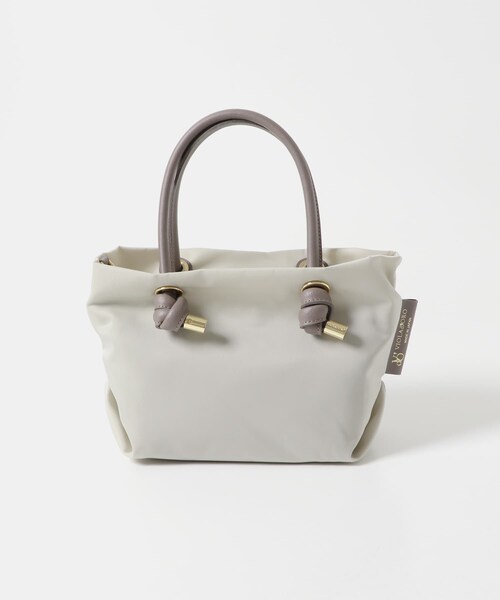 URBAN RESEARCH ROSSO（アーバンリサーチロッソ）の「VIOLAd’ORO　BIANCA XS（トートバッグ・レディース・PISOFF/BLKBLK/BLKTAUPE/TAUPEBK/ICETAU/DBEGBK/CORALTAU/DBRWNTAUPE/SBEGLGRN/DENIM/SBEGORANGE・XS）」の3枚目の写真