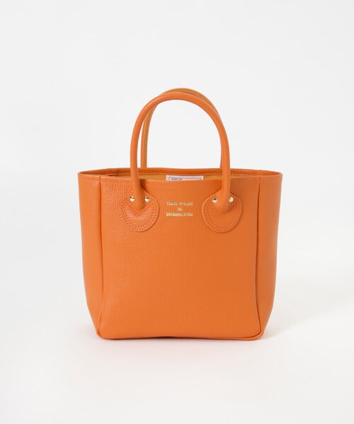 URBAN RESEARCH（アーバンリサーチ）の「YOUNG&OLSEN　EMBOSSED LEATHER TOTE S（トートバッグ・メンズ・ORANGE/BLACK/BROWN・FREE）」の3枚目の写真