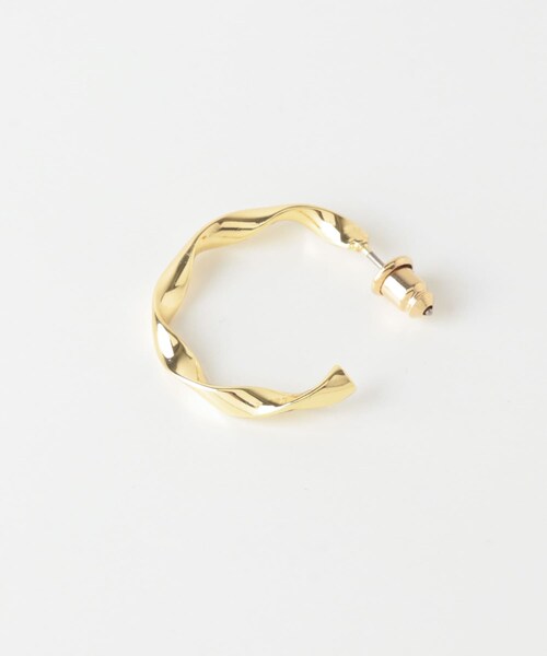 URBAN RESEARCH DOORS(アーバンリサーチドアーズ)の「ツイストフープピアス(ピアス(両耳用)・レディース・GOLD/SILVER・one)」の10枚目の写真