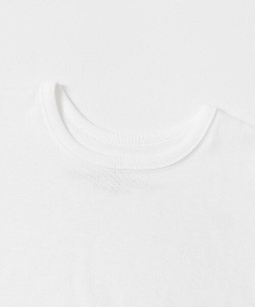 URBAN RESEARCH(アーバンリサーチ)の「THYARD コンパクトTシャツ(Tシャツ/カットソー・レディース・OFF WHITE/BLACK/BROWN・Free)」の6枚目の写真