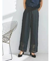 TONAL | シアータックワイドパンツ(その他パンツ)