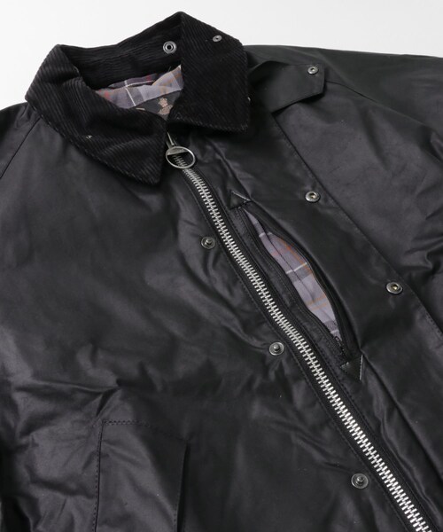 URBAN RESEARCH DOORS(アーバンリサーチドアーズ)の「OS TRANSPORT WAX JACKET(テーラードジャケット・メンズ・SAGE/BLACK/GREY・36/38/40)」の7枚目の写真