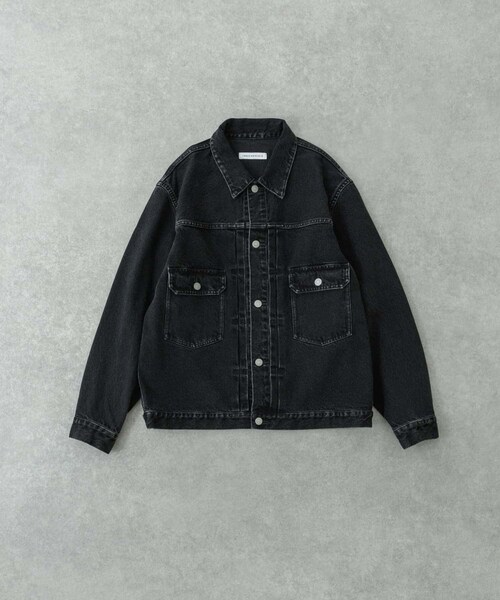 URBAN RESEARCH(アーバンリサーチ)の「13.5oz DENIM TYPE 2nd JACKET(デニムジャケット・メンズ・INDIGO/LT INDIGO/BLACK・S/M/L)」の6枚目の写真