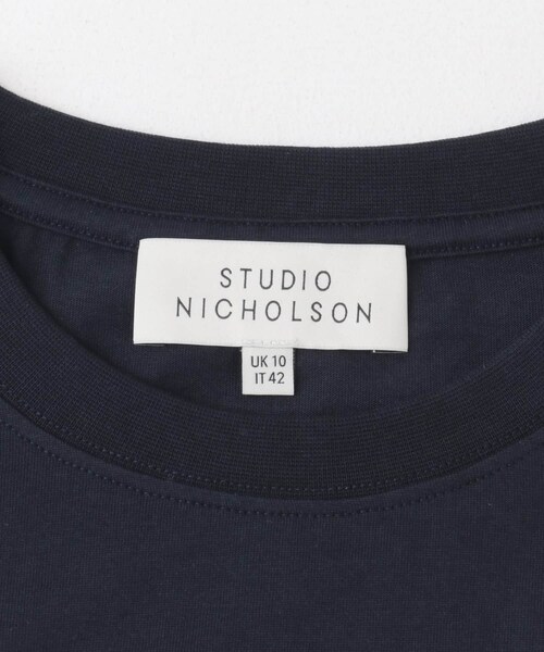 かぐれ(カグレ)の「STUDIO NICHOLSON MARINE(Tシャツ/カットソー・レディース・OFF WHITE/GREY MARL/D NAVY・10)」の22枚目の写真