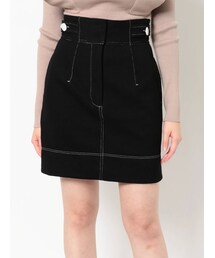 MERCURYDUO | ステッチデザインミニスカート(スカート)