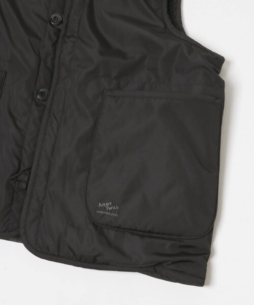URBAN RESEARCH Sonny Label（アーバンリサーチサニーレーベル）の「ARMY TWILL　Weather Reversible Vest（ベスト・メンズ・GRAY/BLACK/KHAKI・M/L）」の15枚目の写真
