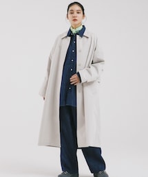 EKAL | T/Cツイルステンカラーコート(ステンカラーコート)