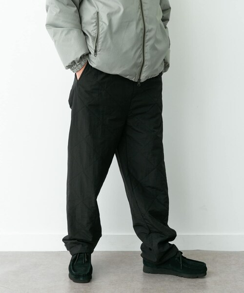 URBAN RESEARCH Sonny Label（アーバンリサーチサニーレーベル）の「キルティング中綿イージーパンツ（その他パンツ・メンズ・ブラック/カーキ・M/L）」の14枚目の写真
