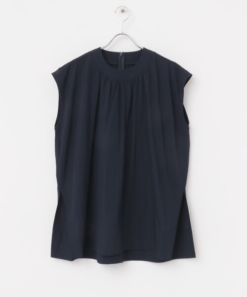 ITEMS URBANRESEARCH（アイテムズ アーバンリサーチ）の「サイドスリットフレンチブラウス（シャツ/ブラウス・レディース・RENGA/OFF/NVY・FREE）」の21枚目の写真