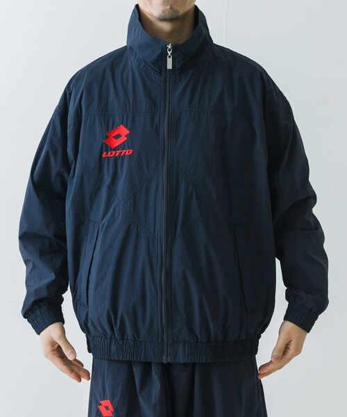 URBAN RESEARCH（アーバンリサーチ）の「LOTTO　LOGO NYLON BLOUSON（ブルゾン・メンズ・BLACK/NAVY・M/L/XL）」の13枚目の写真