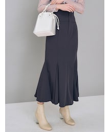 MERCURYDUO | ストレッチツイルマーメイドフレアスカート(スカート)