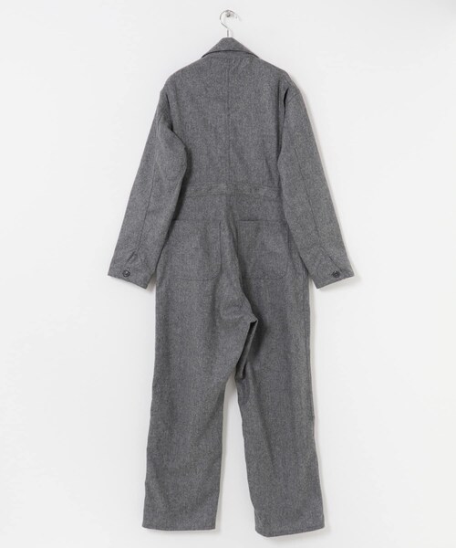 かぐれ(カグレ)の「MASTER&CO FLANNEL ALL IN ONE(つなぎ/オールインワン・レディース・GREY/DK GREY・S)」の17枚目の写真